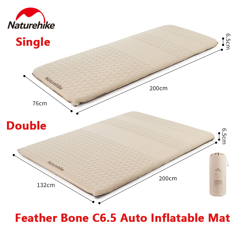 Outdoor Camping Rugs - فراش قابل للنفخ أوتوماتيكي Naturehike ،