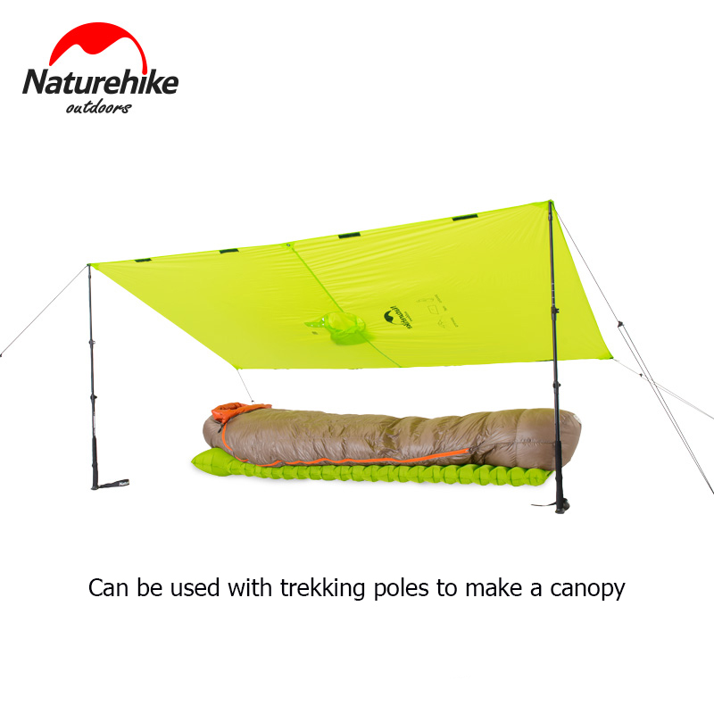 Naturehike سترة المطر 3 في 1 U - مراجعة Camping Rain Poncho وسعره