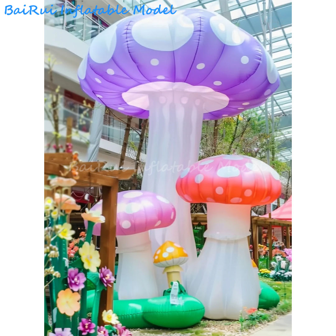 فطر كرتوني عملاق قابل للنفخ با - مراجعة Outdoor Camping Exhibition وسعره