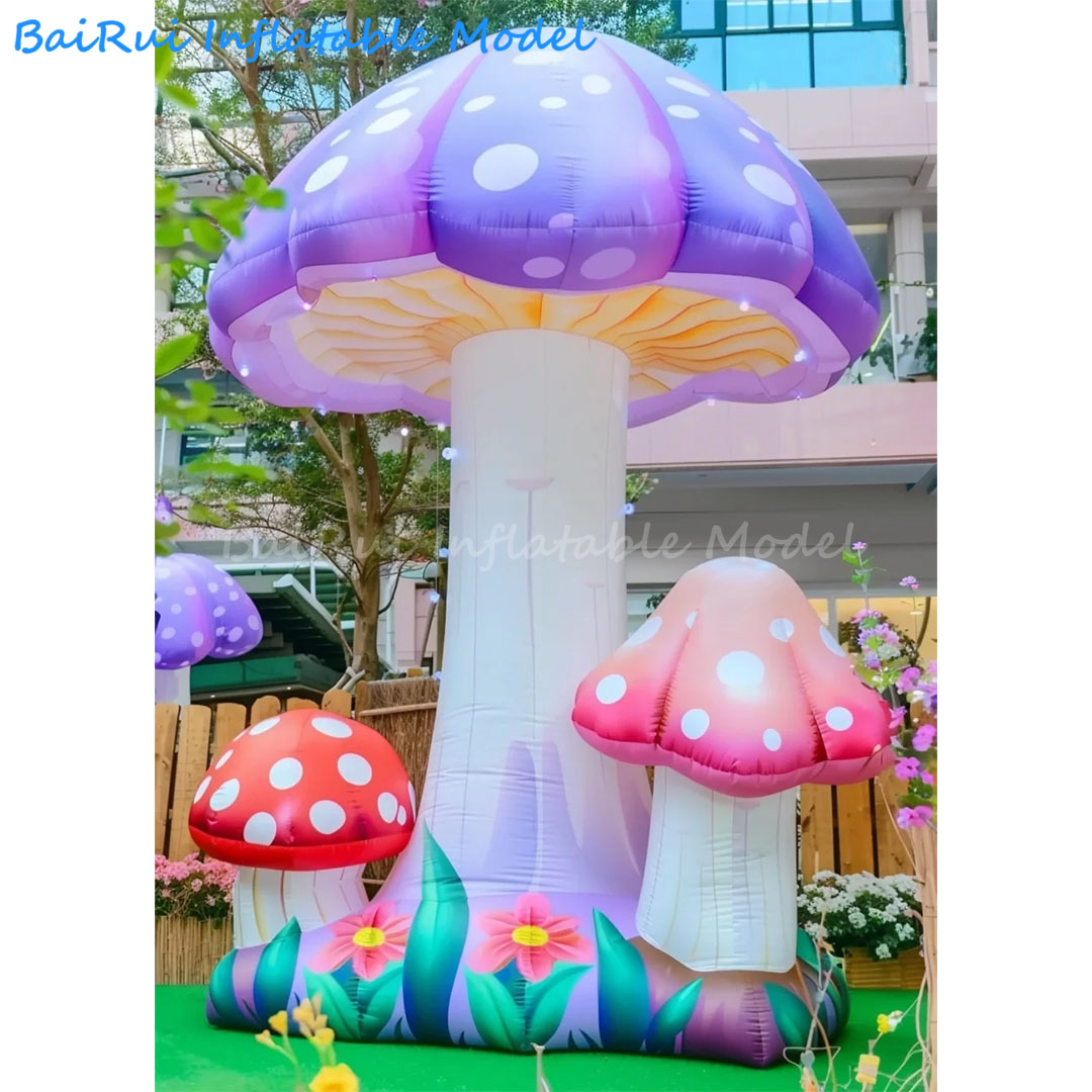 فطر كرتوني عملاق قابل للنفخ با - مراجعة Outdoor Camping Exhibition وسعره