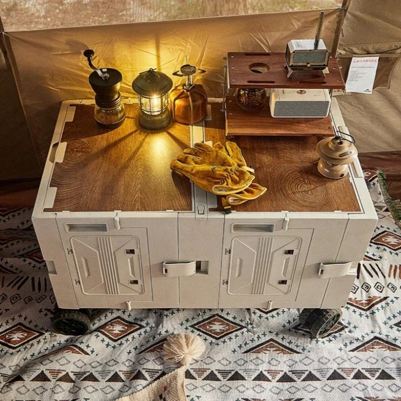 عربة تخييم متعددة الاستخدامات  - مراجعة Outdoor Camping Trolley وسعره