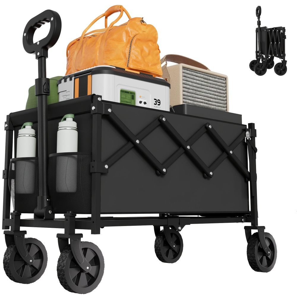 عربة حديقة قابلة للطي بسعة 360 - مراجعة Outdoor Camping Trolley وسعره