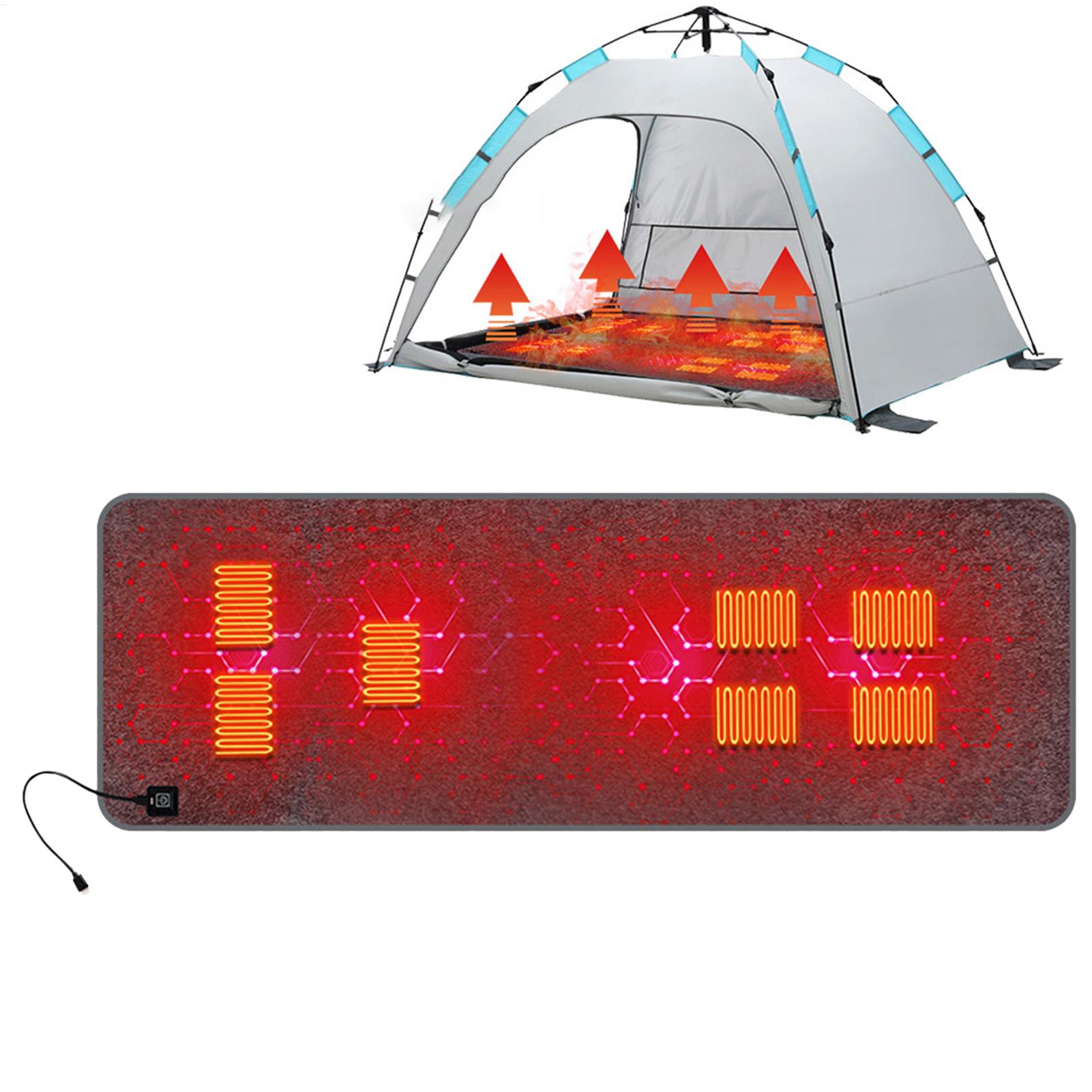 7 مناطق تدفئة، كرسي تخييم، حصي - مراجعة Outdoor Camping Rugs وسعره