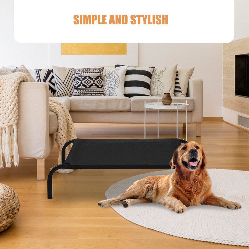 سرير حيوانات أليفة مع غطاء شبك - مراجعة Outdoor Camping Dog Bed وسعره